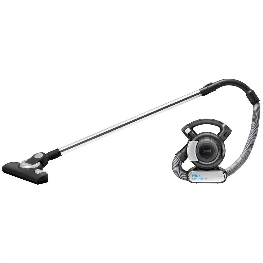 Nouveauté 2026 – Aspirateur balai sans fil BLACK+DECKER DUSTBUSTER 20V MAX* Flex avec tête de sol et brosse pour poils d'animaux (BDH2020FLFH