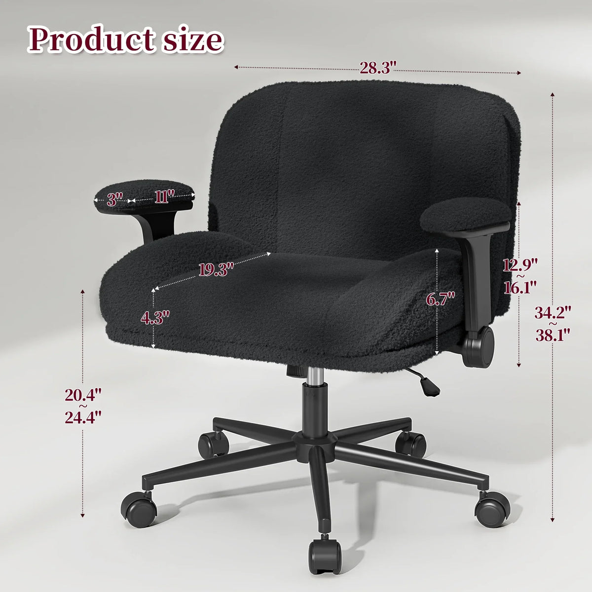 Nouveauté 2026 – Chaise de bureau Romorgniz Criss Cross avec accoudoirs réglables, soutien lombaire, dossier inclinable, coussin épais et roulettes. Idéale pour le bureau, les jeux vidéo, la lecture ou la coiffeuse. Couleur : blanc cassé