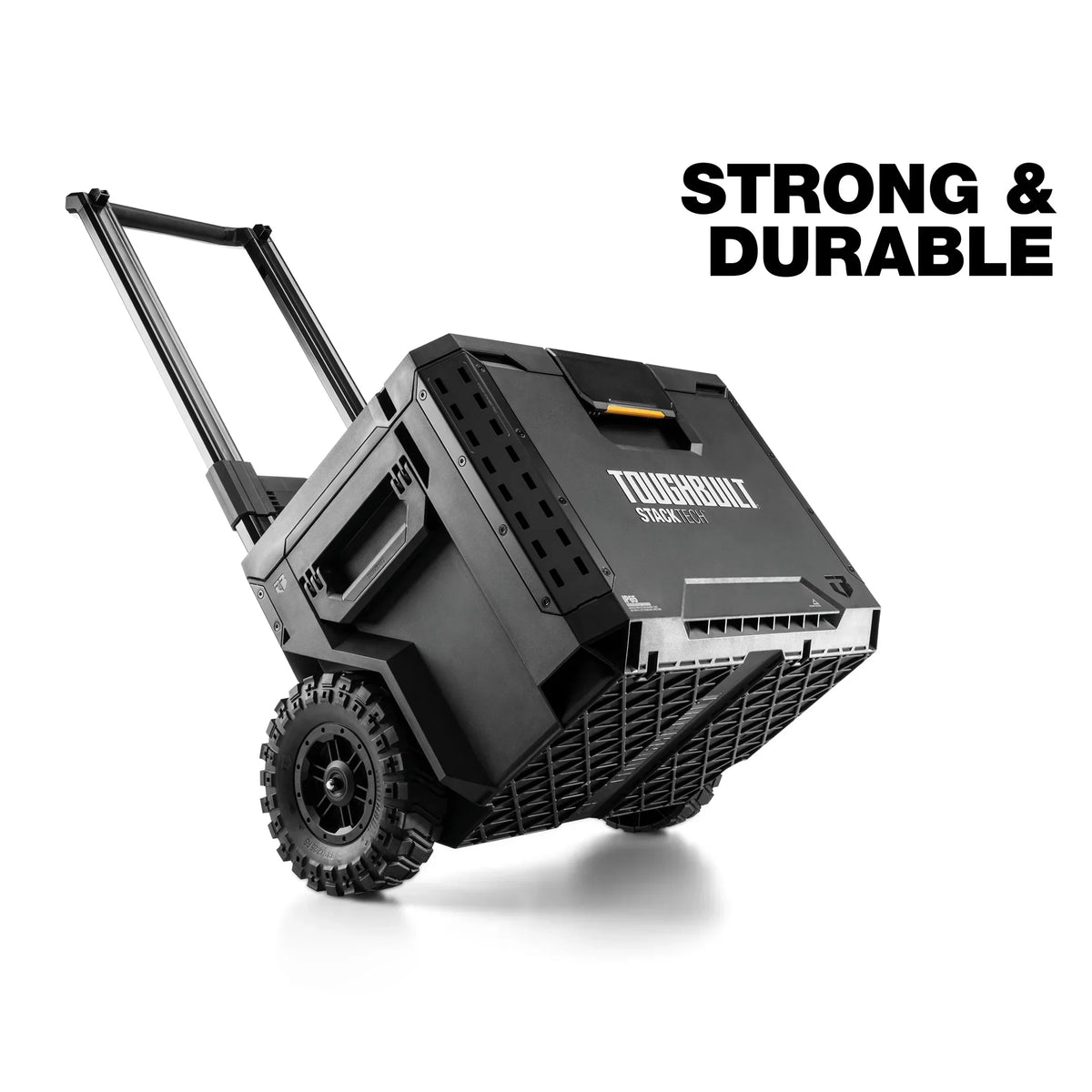 Nouveauté 2026 – Boîte à outils roulante ToughBuilt 2-en-1 portable avec roulettes et conception empilable