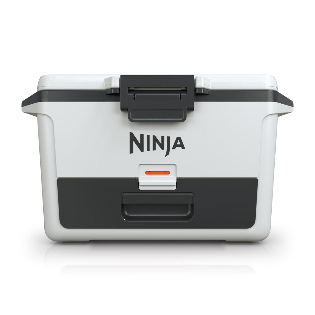 Nouveauté 2026 – Glacière rigide Ninja FrostVault 50 pintes avec zone sèche, grise, FB151GY