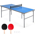 Nouveauté 2026 – Table de ping-pong portable Goplus (15 x 7,5 cm) avec accessoires, pour une utilisation intérieure et extérieure