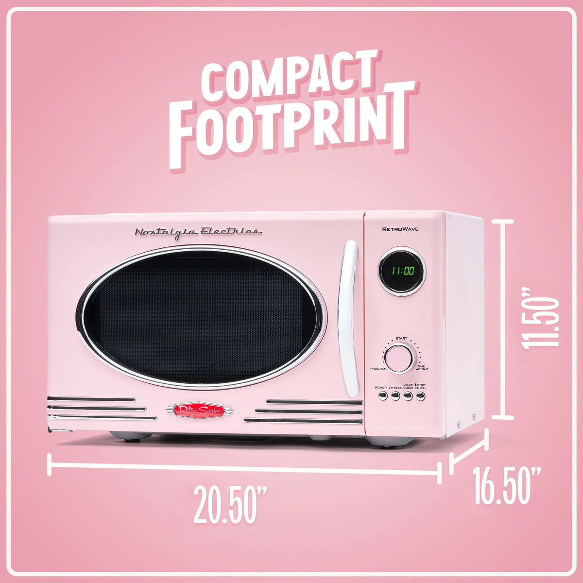 Nouveauté 2026 – Four à micro-ondes de comptoir Nostalgia Retro , 0,9 pi³, 800 watts, bleu turquoise