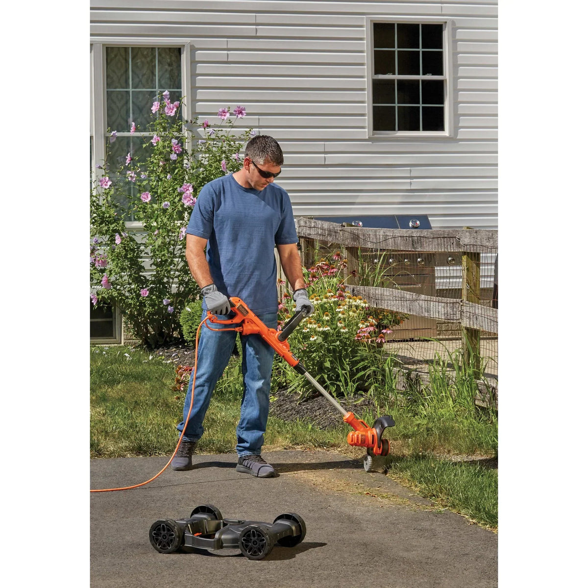 Nouveauté 2026 – Tondeuse à gazon électrique autoportée 3 en 1 BLACK+DECKER (BESTA512CM), neuve