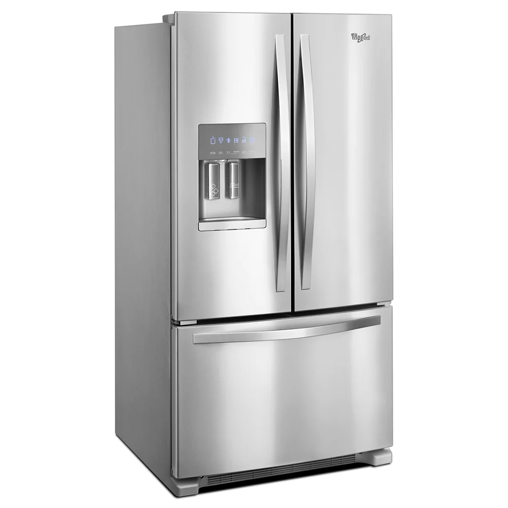 Nouveauté 2026 – Réfrigérateur Whirlpool WRF555SDFZ 36 pouces, 25 pi³, à portes françaises, pose libre, en acier inoxydable