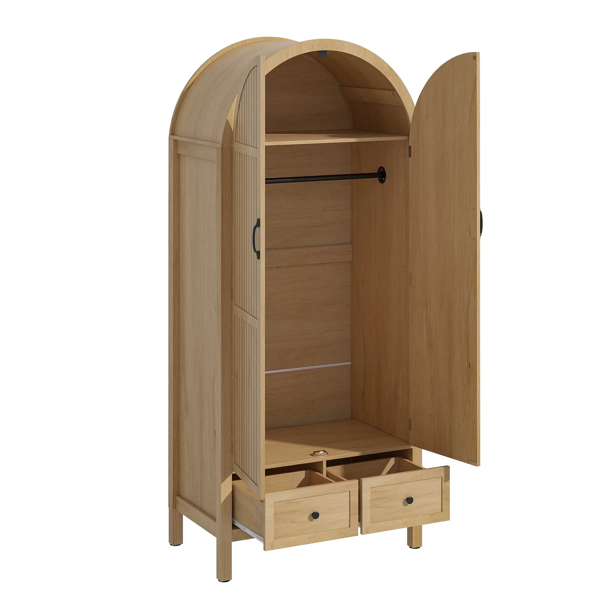 Nouveauté 2026 – Armoire-penderie Armoire , armoire de chambre avec tiroirs, armoires de rangement en bois
