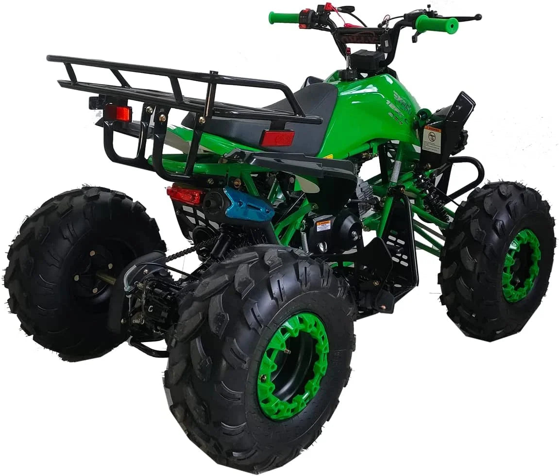 Nouveauté 2026 – VTT X-Pro , 125 cm³, essence, transmission automatique avec marche arrière télécommandée, gros pneus 19"/18