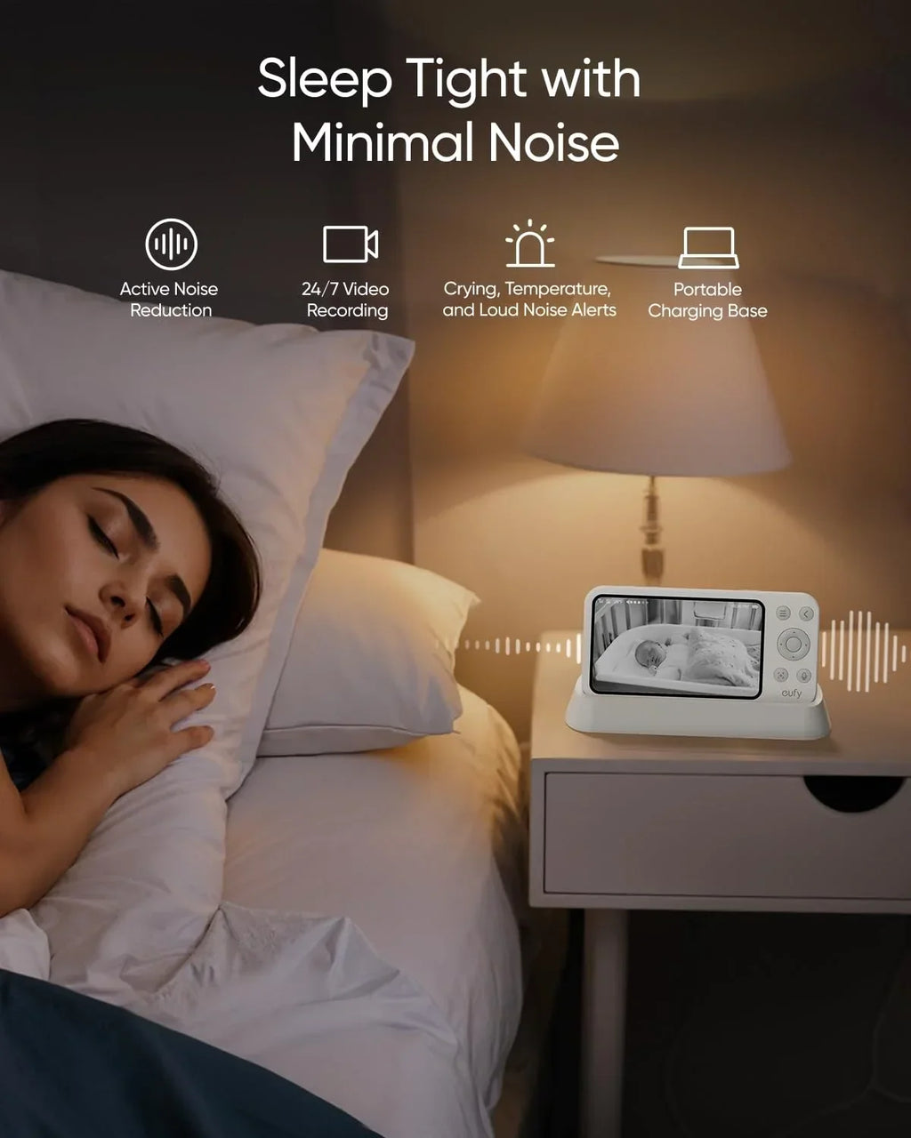 Nouveauté 2026 – Babyphone Eufy E20 avec caméra 2K
