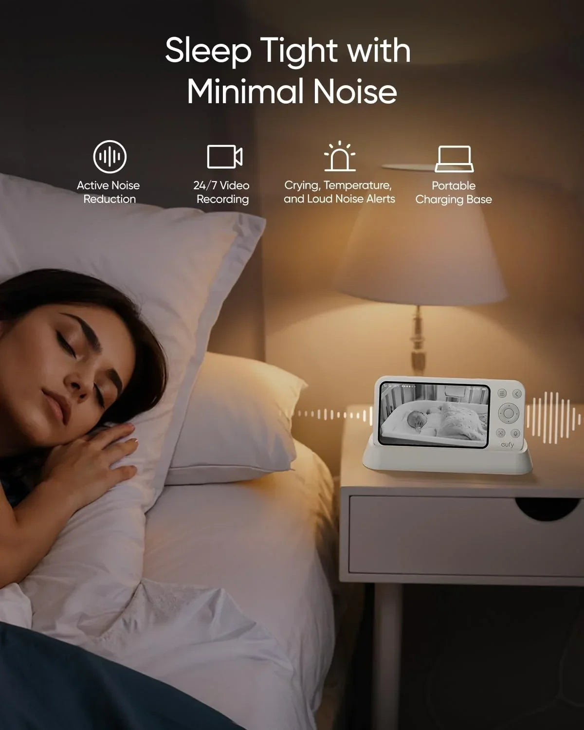 Nouveauté 2026 – Babyphone Eufy E20 avec caméra 2K