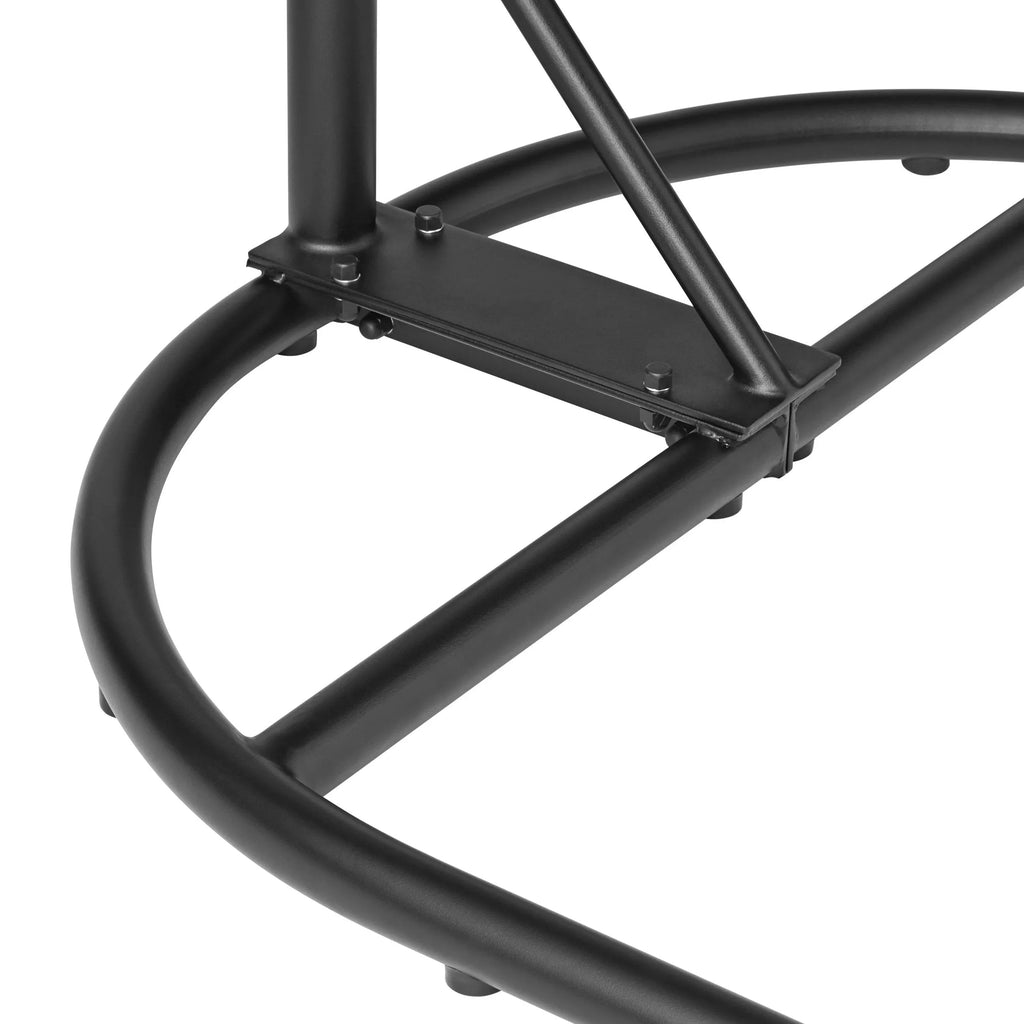 Nouveauté 2026 – Fauteuil suspendu œuf en osier d'extérieur Mainstays, gris, collection