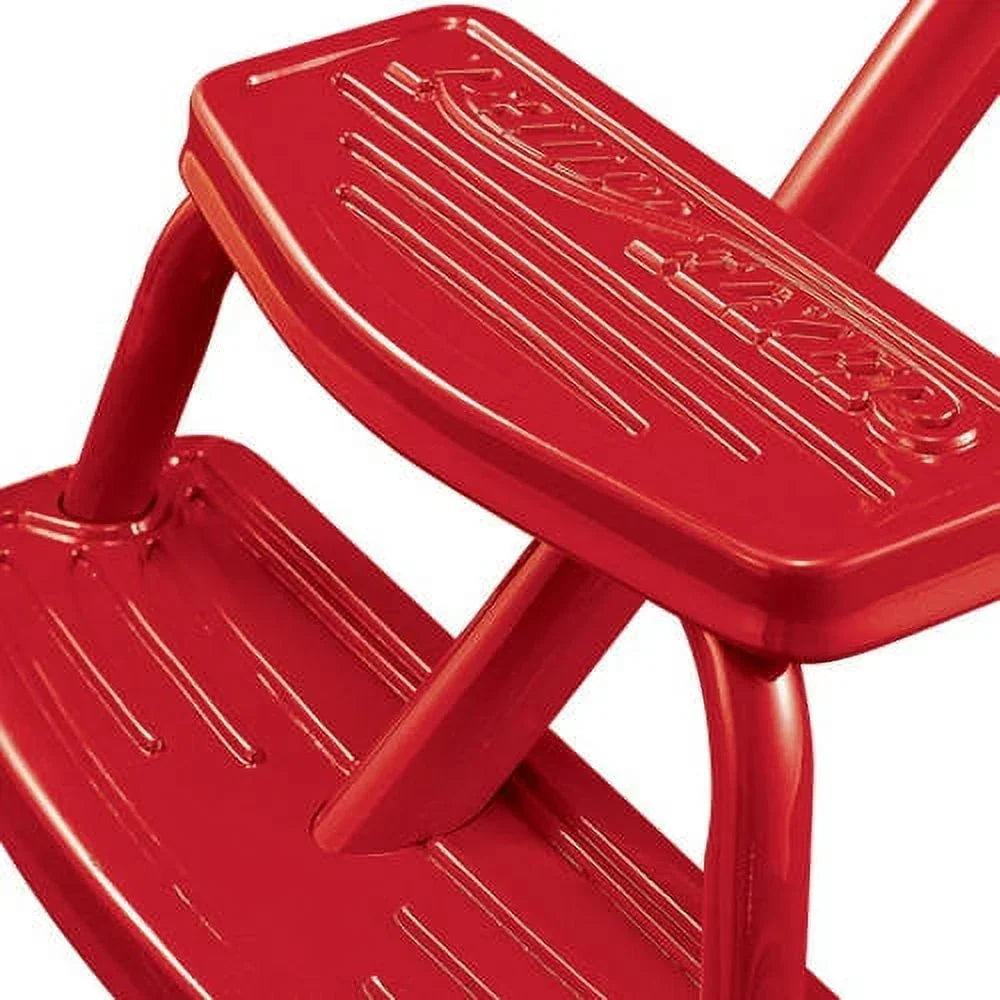 Nouveauté 2026 – Tricycle Radio Flyer , rouge classique à double plateau, roue avant de 12 pouces, rouge