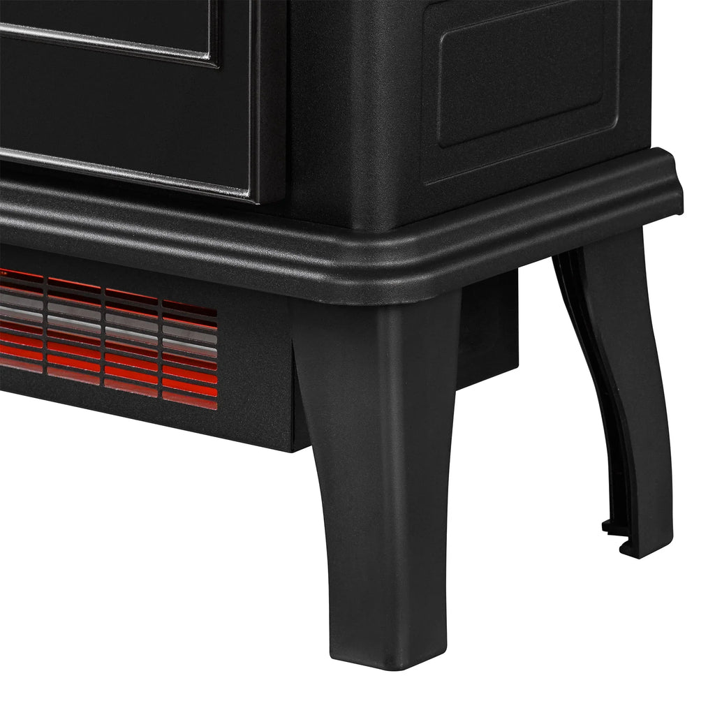 Nouveauté 2026 – Poêle électrique infrarouge à quartz ClassicFlame 17,5" W, bleu insigne