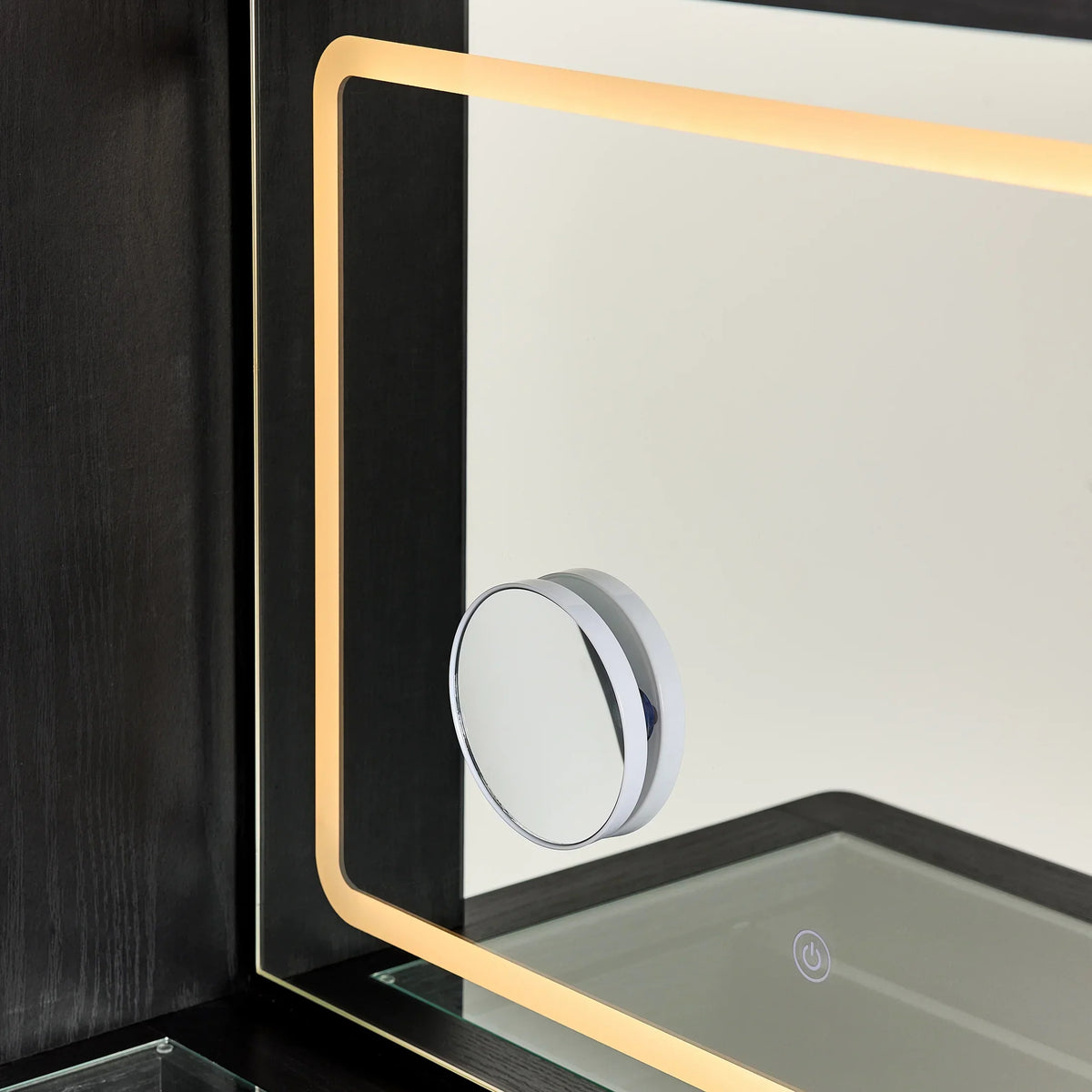 Nouveauté 2026 – Coiffeuse Lillian de Better Homes & Gardens avec miroir éclairé par DEL, finition blanche