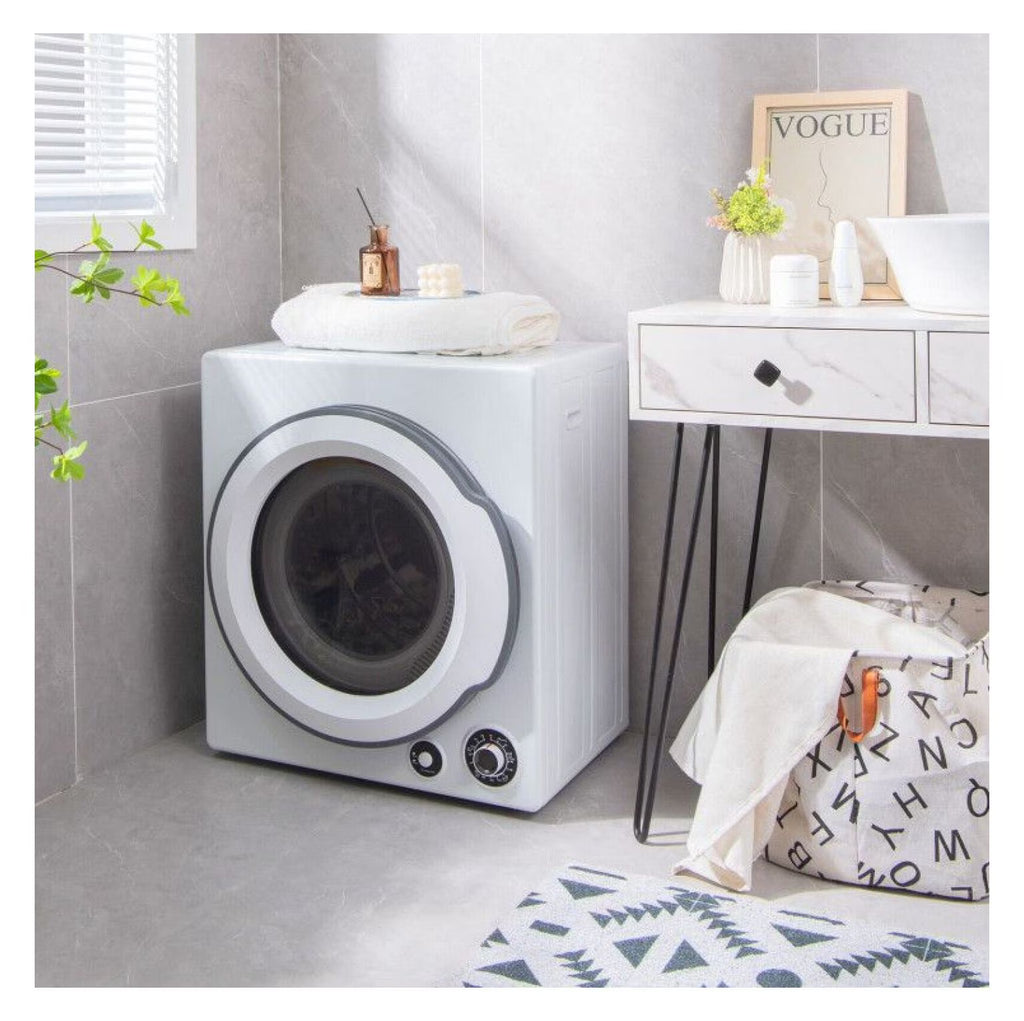 Nouveauté 2026 – Sèche-linge électrique Electric , modèle compact de 6 kg avec cuve en acier inoxydable, 4 modes de séchage, 2 niveaux de température, certifié ETL - idéal pour appartements, résidences étudiantes et camping-cars