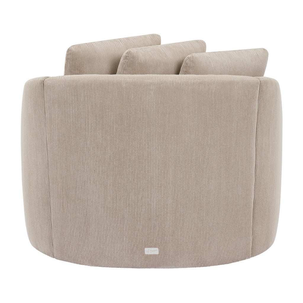 Nouveauté 2026 – Fauteuil d'appoint Beautiful Drew de Drew Barrymore (édition ), coloris crème bouclé