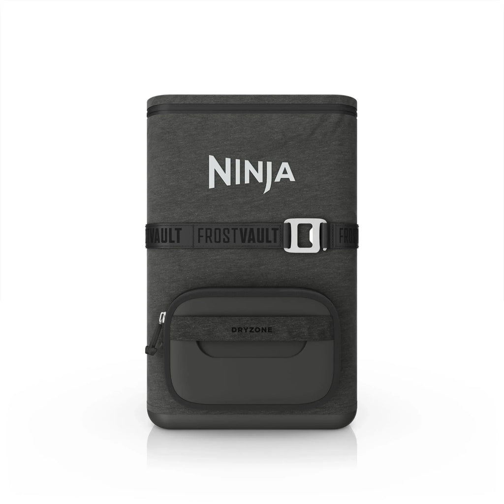 Nouveauté 2026 – Glacière souple Ninja Outdoor FrostVault Go 24 canettes avec zone froide et sèche, bleu bord de lac - FF124NV