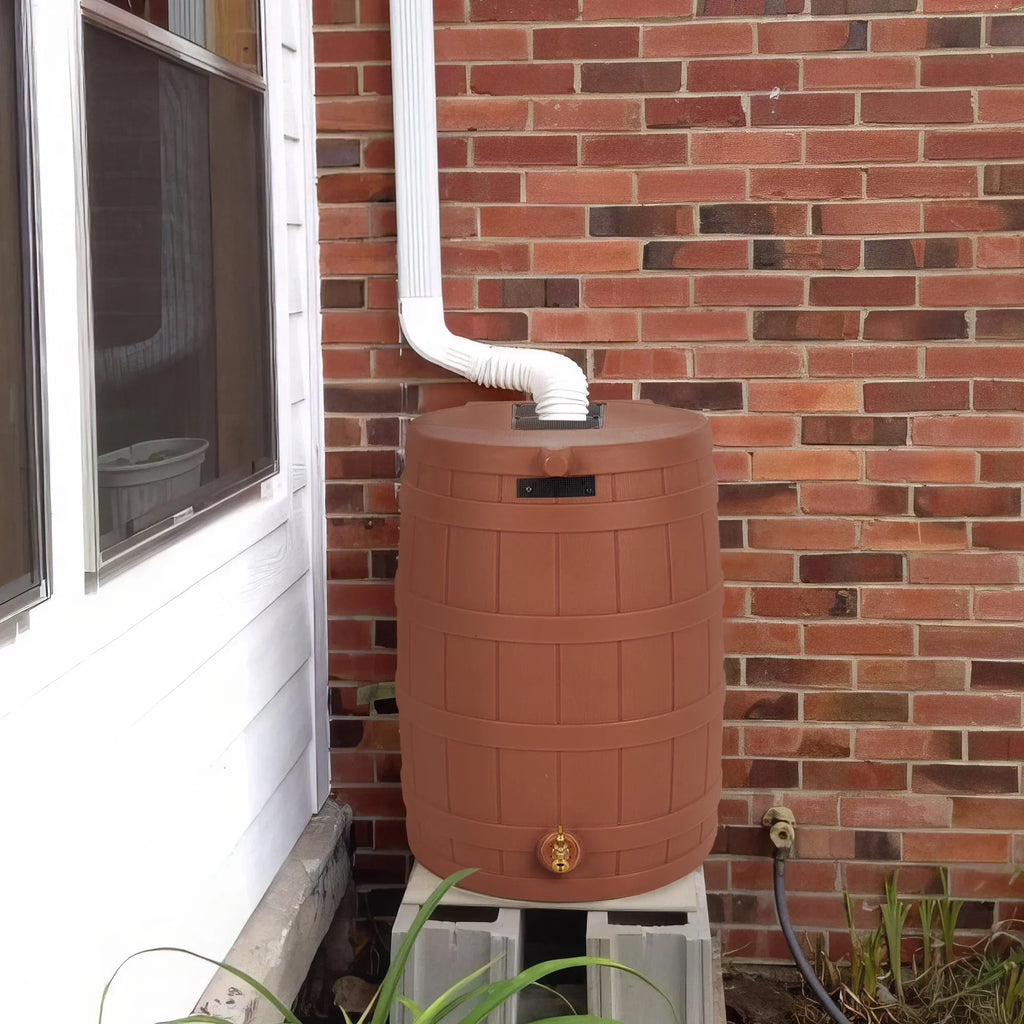 Nouveauté 2026 – Récupérateur d'eau de pluie Good Ideas Rain Wizard 50 gallons (190 litres