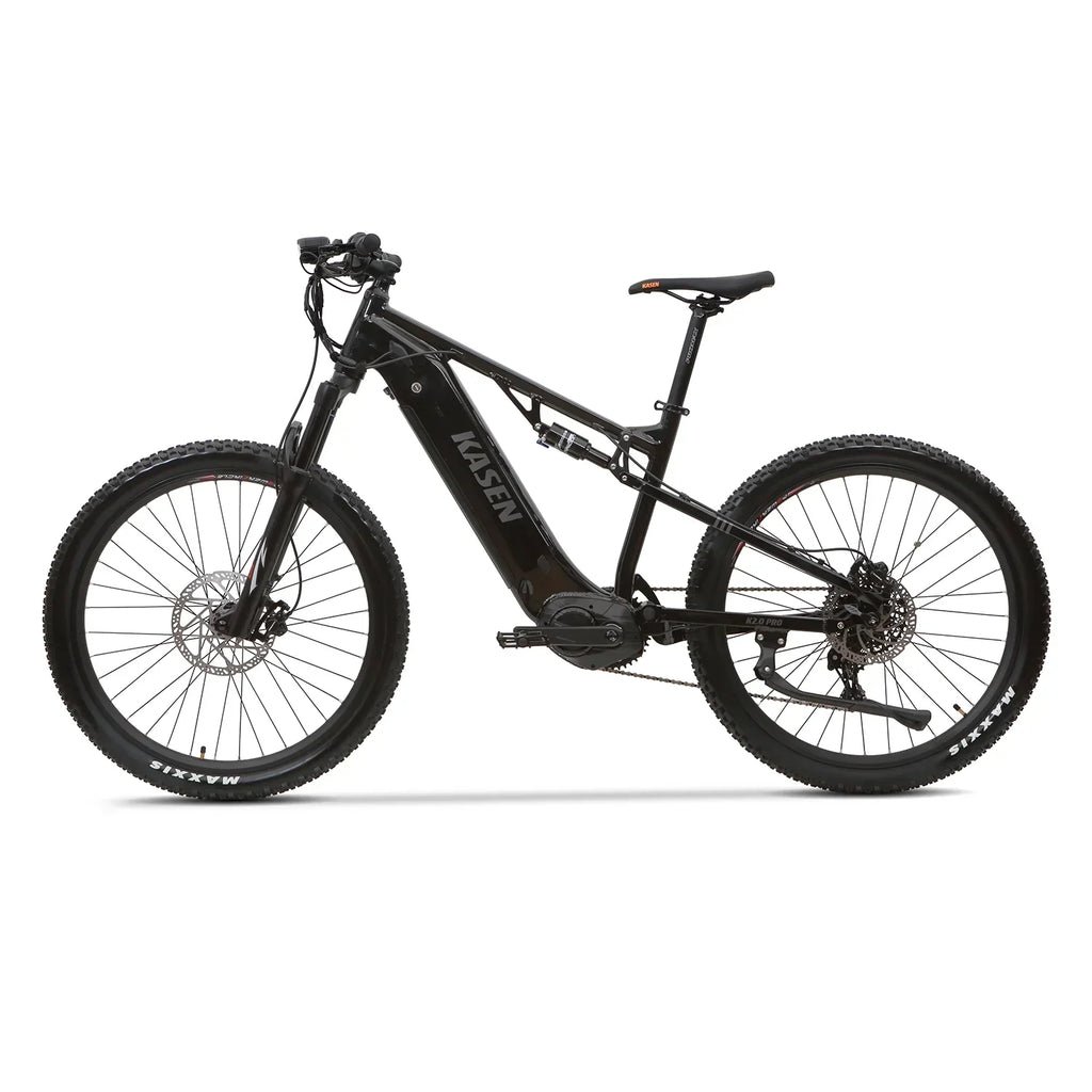Nouveauté 2026 – VTT électrique Kasen , moteur central 500 W 48 V 15 Ah, suspension intégrale, accélérateur et assistance au pédalage