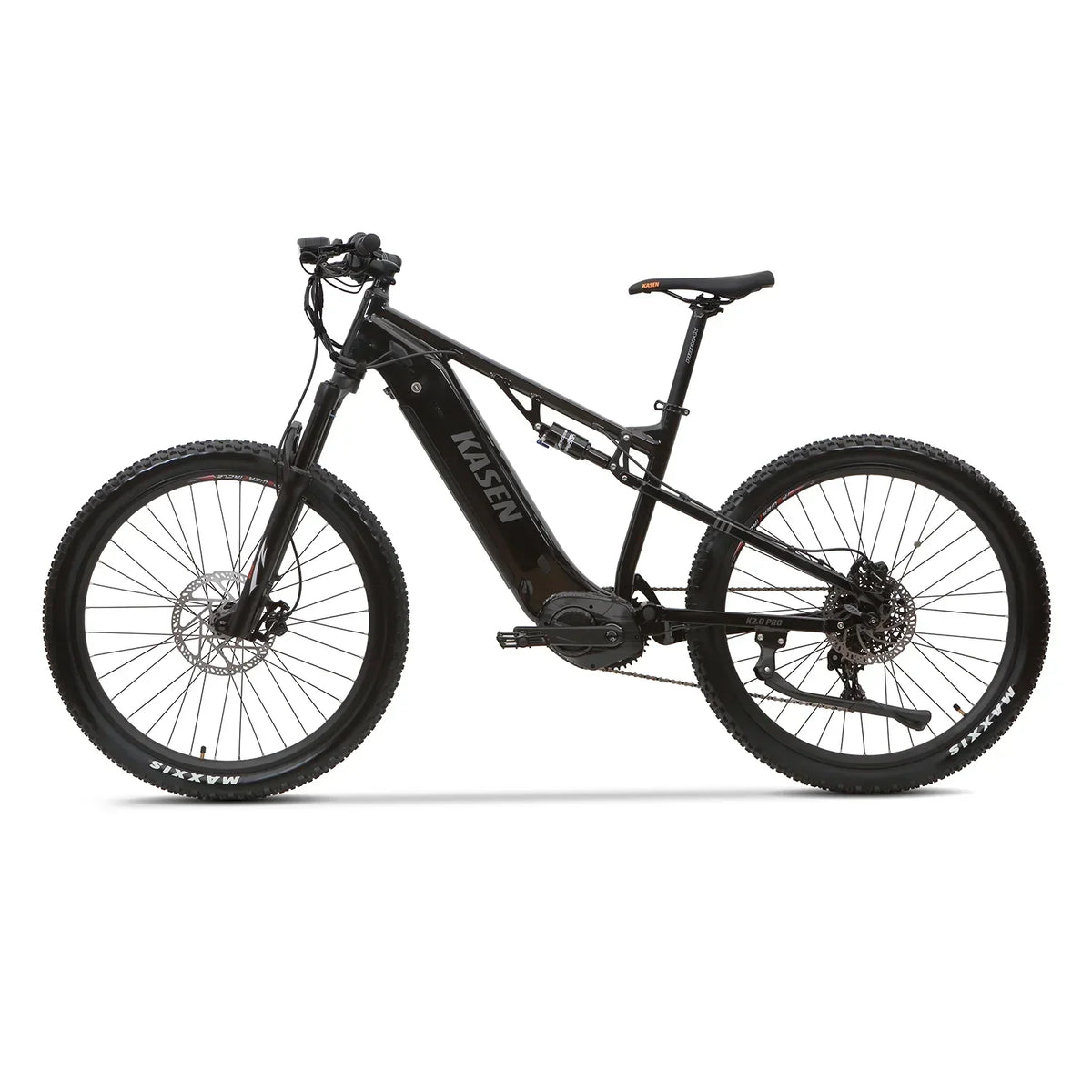 Nouveauté 2026 – VTT électrique Kasen , moteur central 500 W 48 V 15 Ah, suspension intégrale, accélérateur et assistance au pédalage