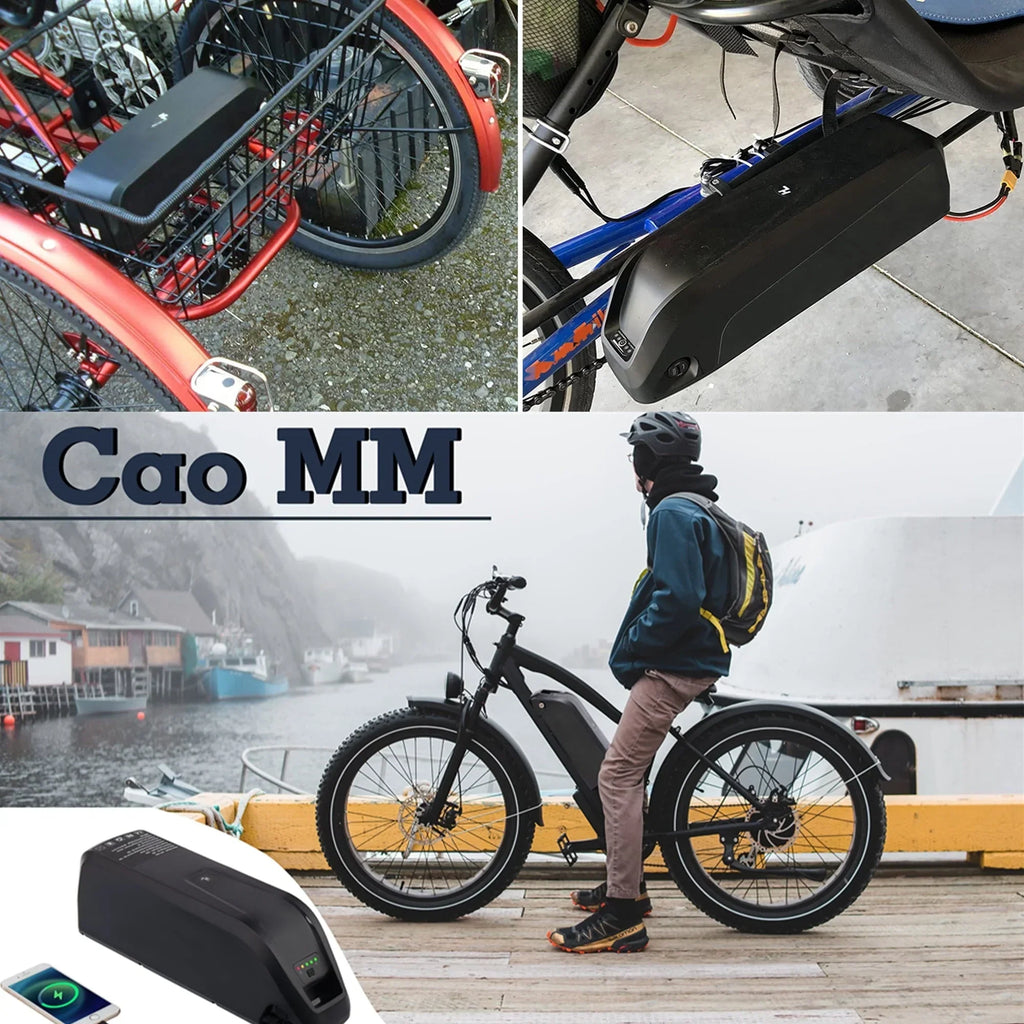 Nouveauté 2026 – Batterie 48 V 20 Ah pour vélo électrique - Batterie lithium 48 V avec chargeur pour vélos et tricycles électriques adultes de 750 W à 1500 W