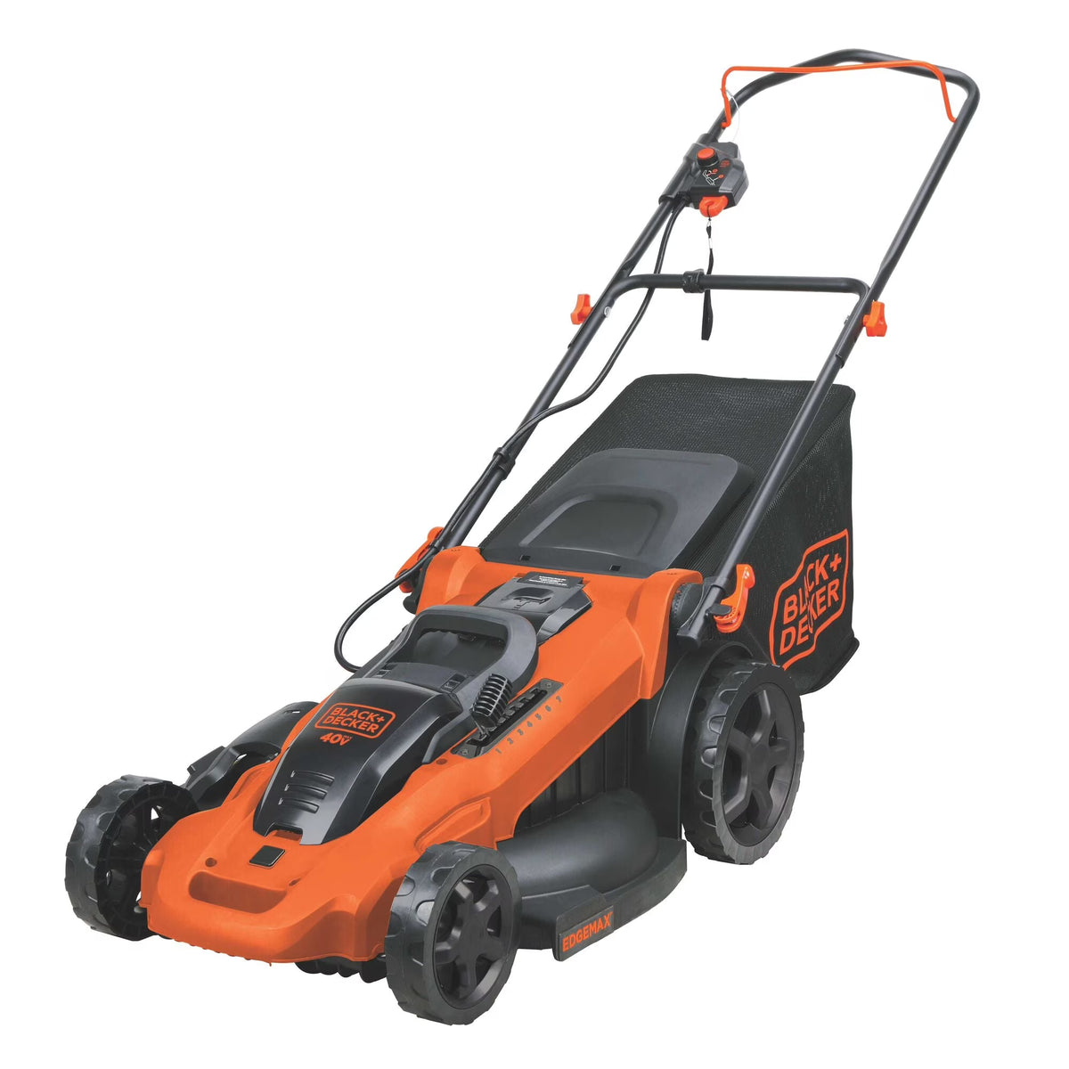 Nouveauté 2026 – Tondeuse à gazon sans fil BLACK+DECKER 40V MAX* avec batterie et chargeur inclus (CM2043C