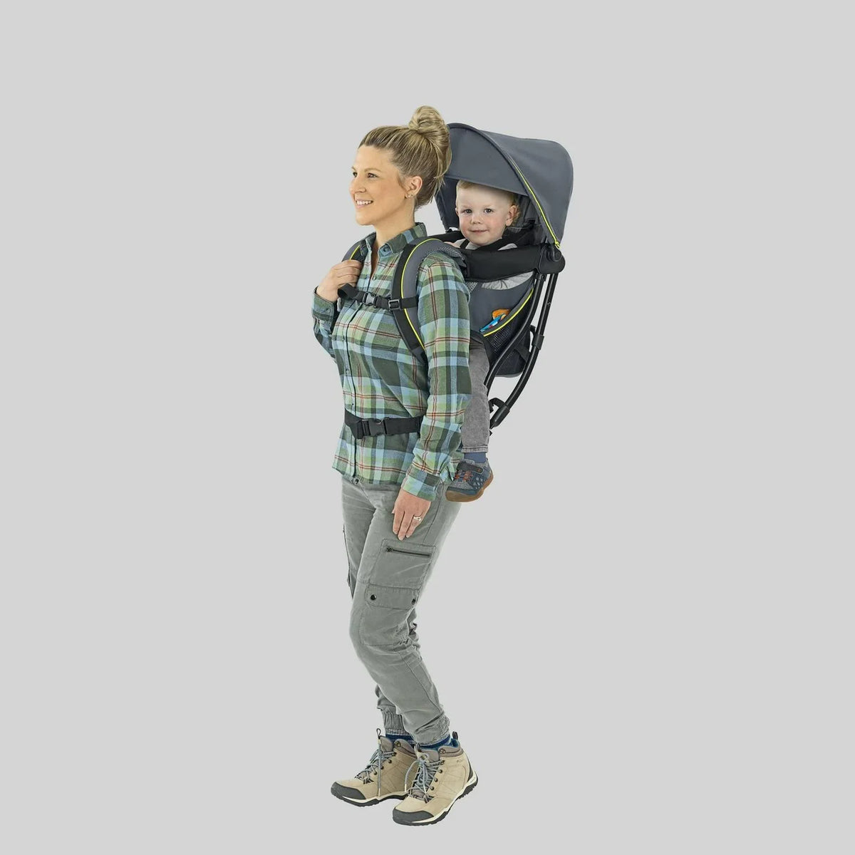 Nouveauté 2026 – Sac à dos porte-bébé Chicco SmartSupport - Solaire (Gris). Neuf