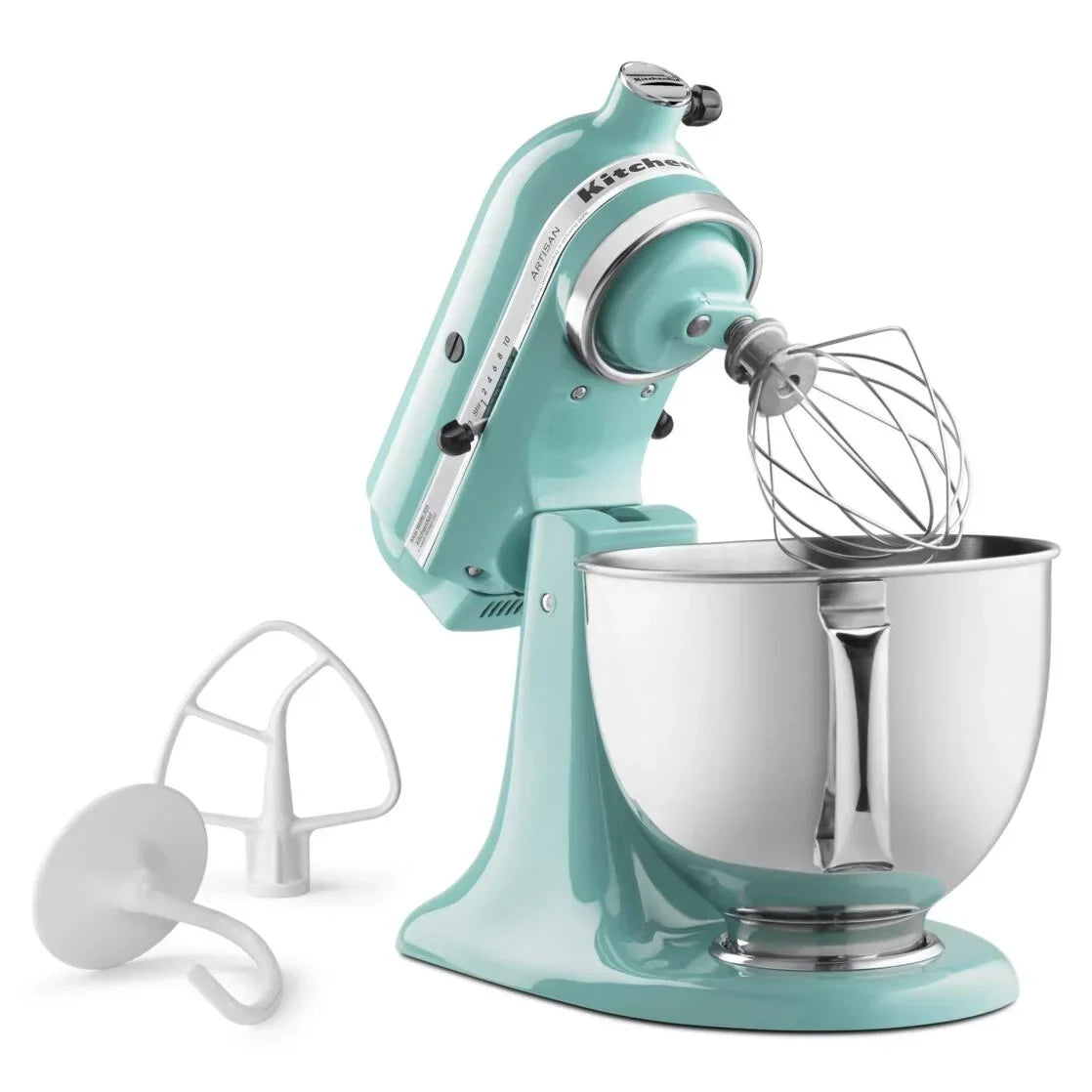 Nouveauté 2026 – Robot pâtissier KitchenAid Artisan Series 5 pintes à tête inclinable, coloris Wildflower, KSM156CXWF (édition