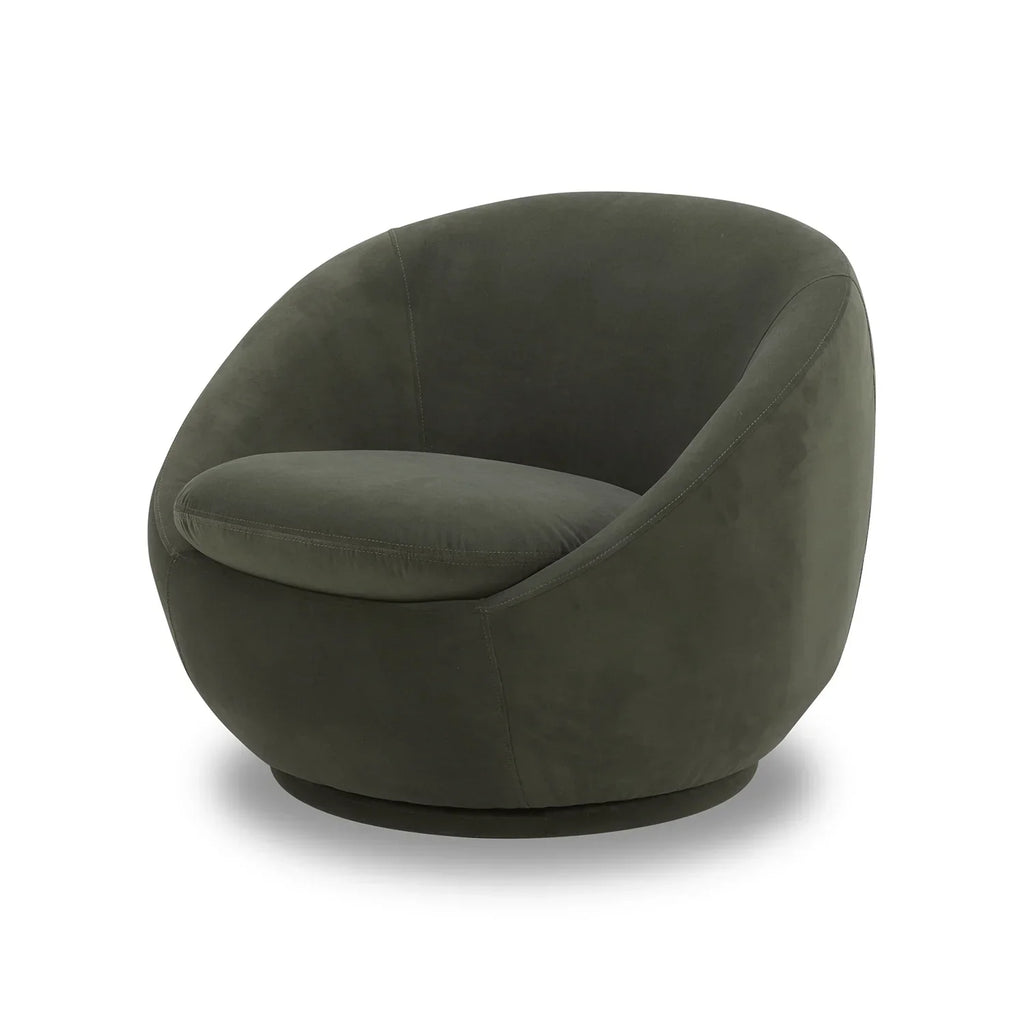 Nouveauté 2026 – Fauteuil pivotant Mira de Better Homes & Gardens , en peau de mouton retournée crème