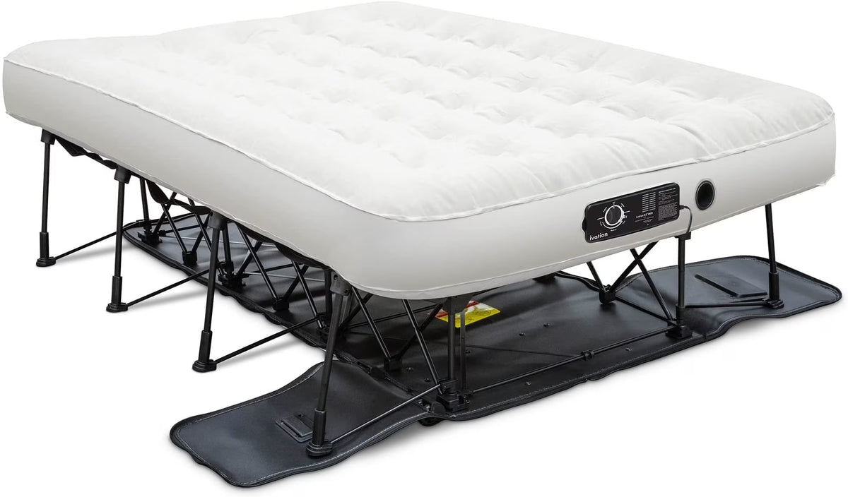 Nouveauté 2026 – Lit gonflable portable Ivation EZ-Bed 10 po avec pompe intégrée
