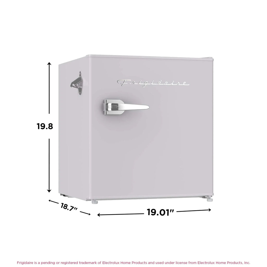 Nouveauté 2026 – Réfrigérateur Frigidaire , 1,6 pi³, style rétro compact, avec ouvre-bouteille latéral, couleur corail