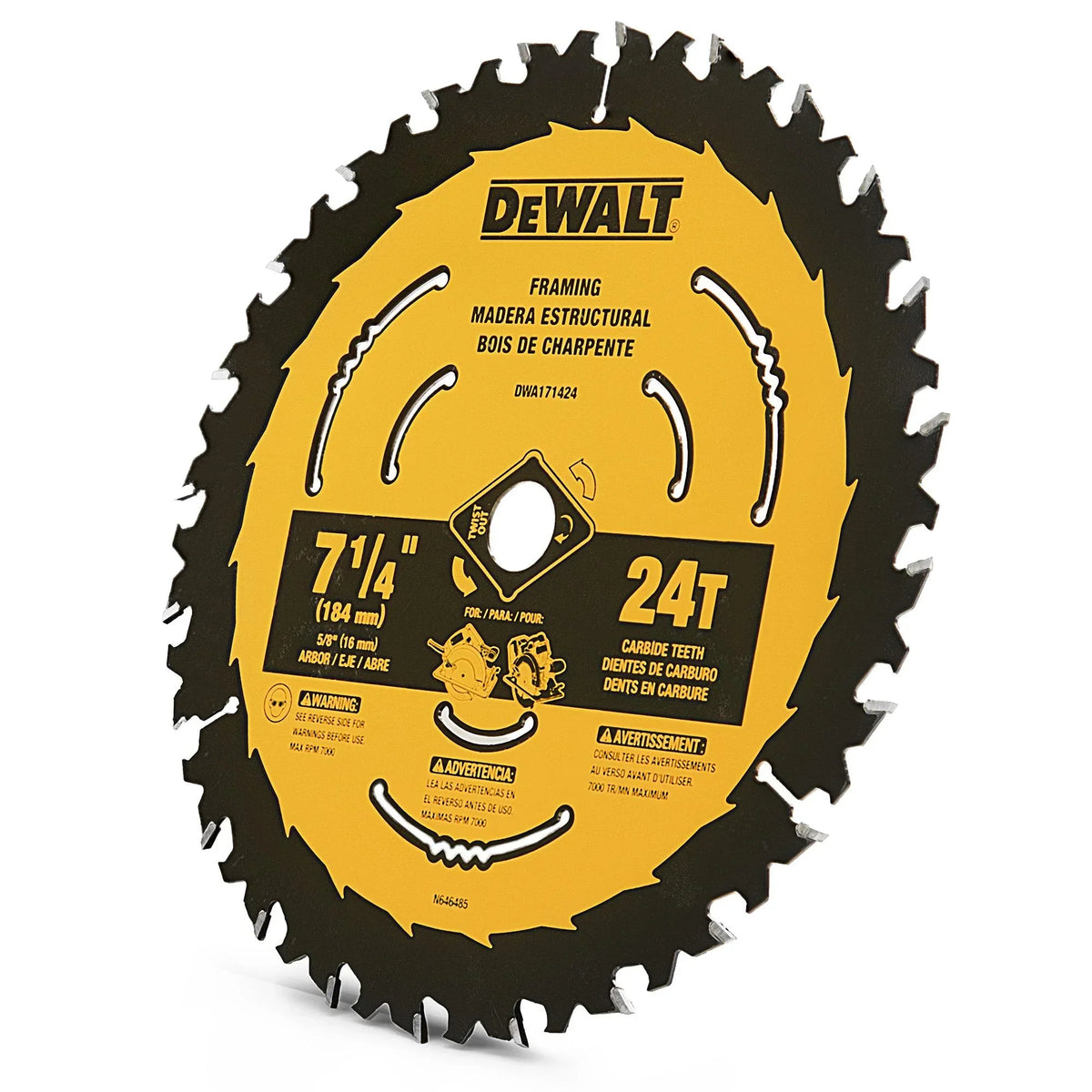 Nouveauté 2026 – Kit de scie circulaire sans fil DeWalt FLEXVOLT 60 V 7-1/4 po (batterie et chargeur inclus