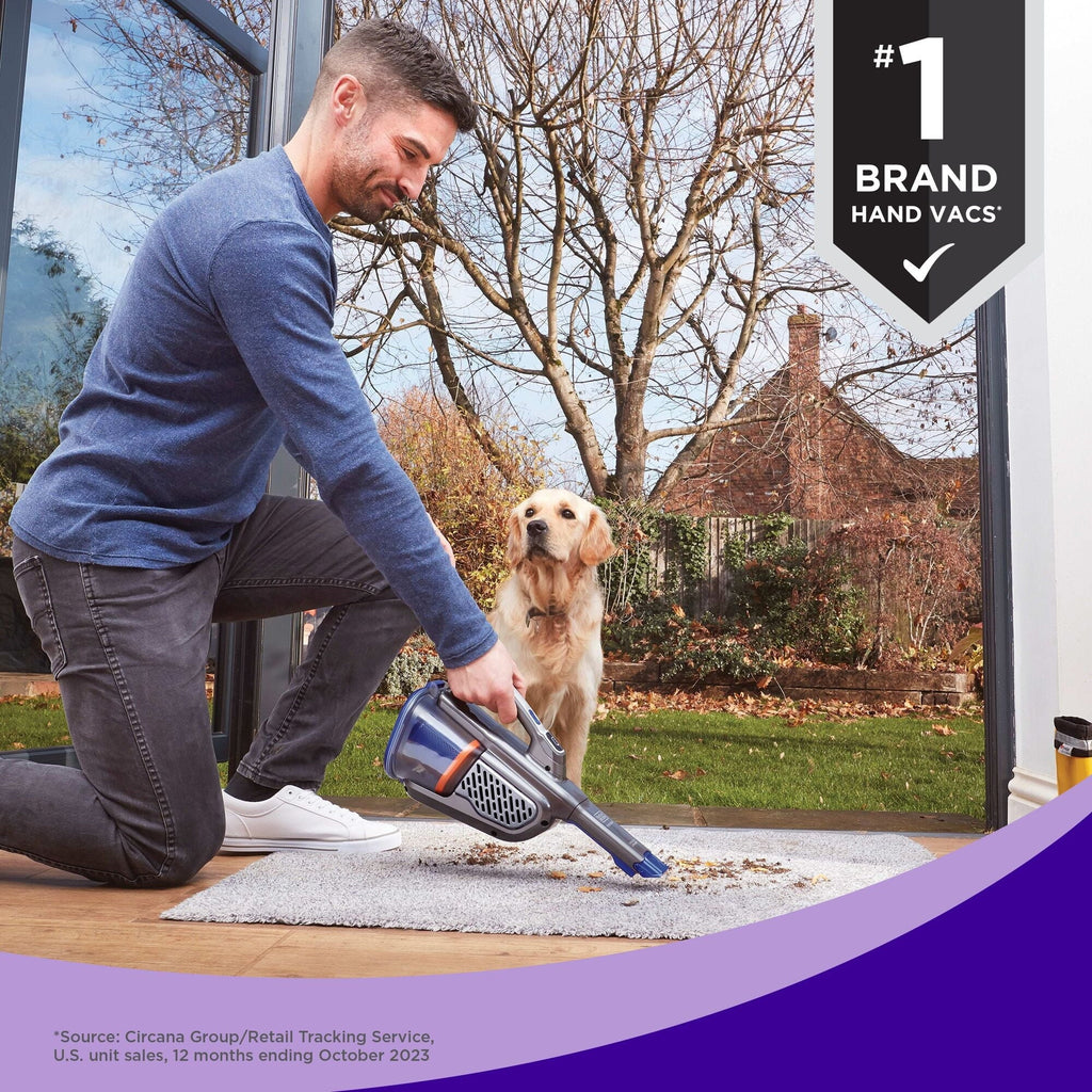 Nouveauté 2026 – Aspirateur portatif sans fil BLACK+DECKER Dustbuster Furbuster AdvanceClean+ pour animaux de compagnie, référence HHVK515JP07