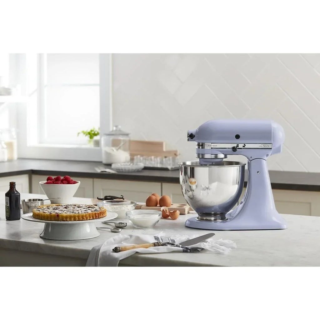 Nouveauté 2026 – Robot pâtissier KitchenAid Artisan Series 5 pintes à tête inclinable, coloris Wildflower, KSM156CXWF (édition