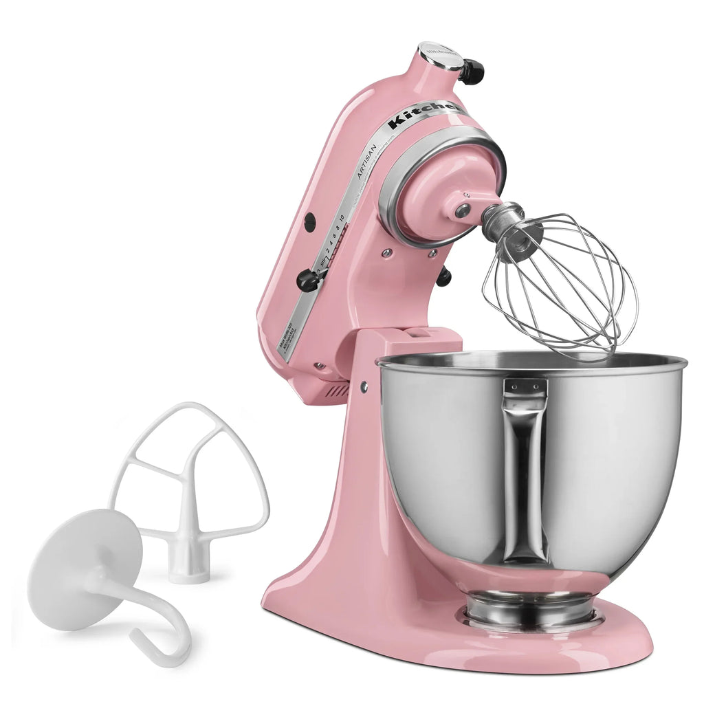Nouveauté 2026 – Robot pâtissier KitchenAid Artisan Series 5 pintes à tête inclinable, coloris Wildflower, KSM156CXWF (édition