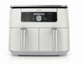 Nouveauté 2026 – Friteuse à air Ninja Foodi 6-en-1, 8 pintes (7,6 L) à 2 paniers avec technologie DualZone - Blanche