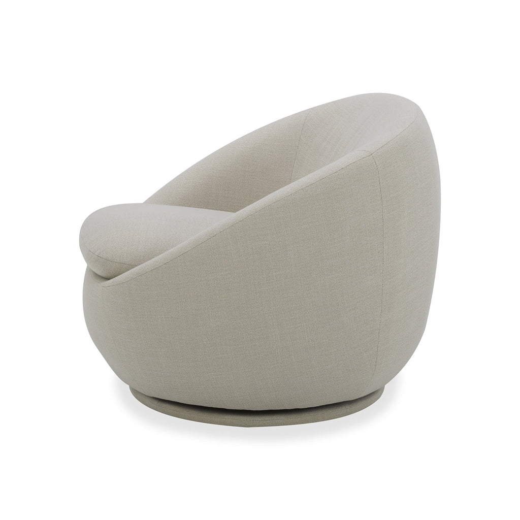 Nouveauté 2026 – Fauteuil pivotant Mira de Better Homes & Gardens , en peau de mouton retournée crème
