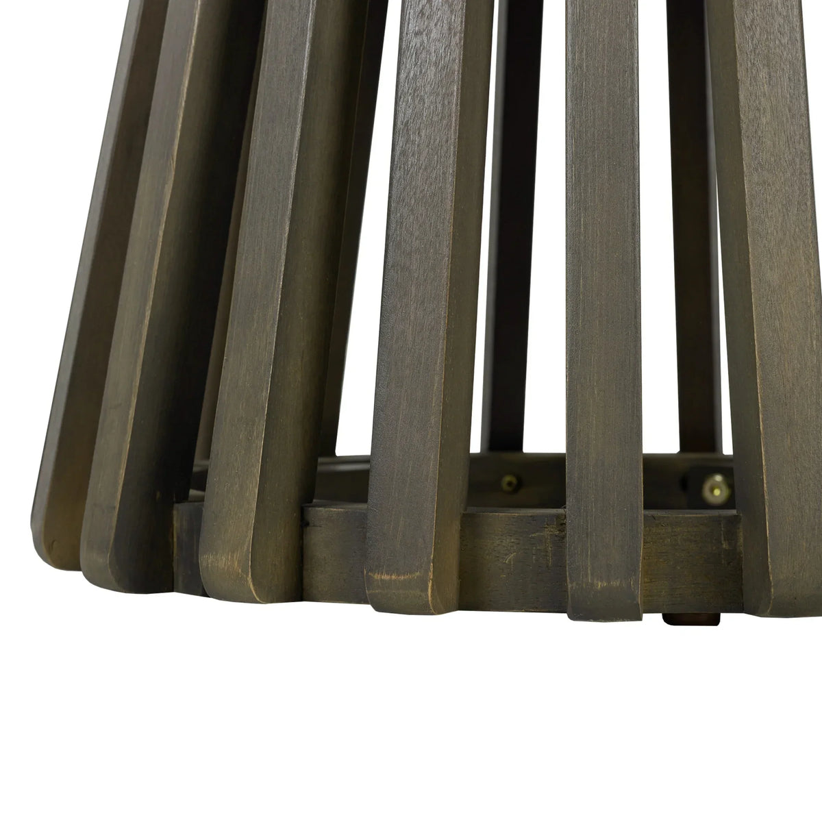 Nouveauté 2026 – Table d'appoint ronde d'extérieur en bois d'acacia Christopher Knight Home, couleur teck clair, idéale pour le jardin, la pelouse ou le balcon