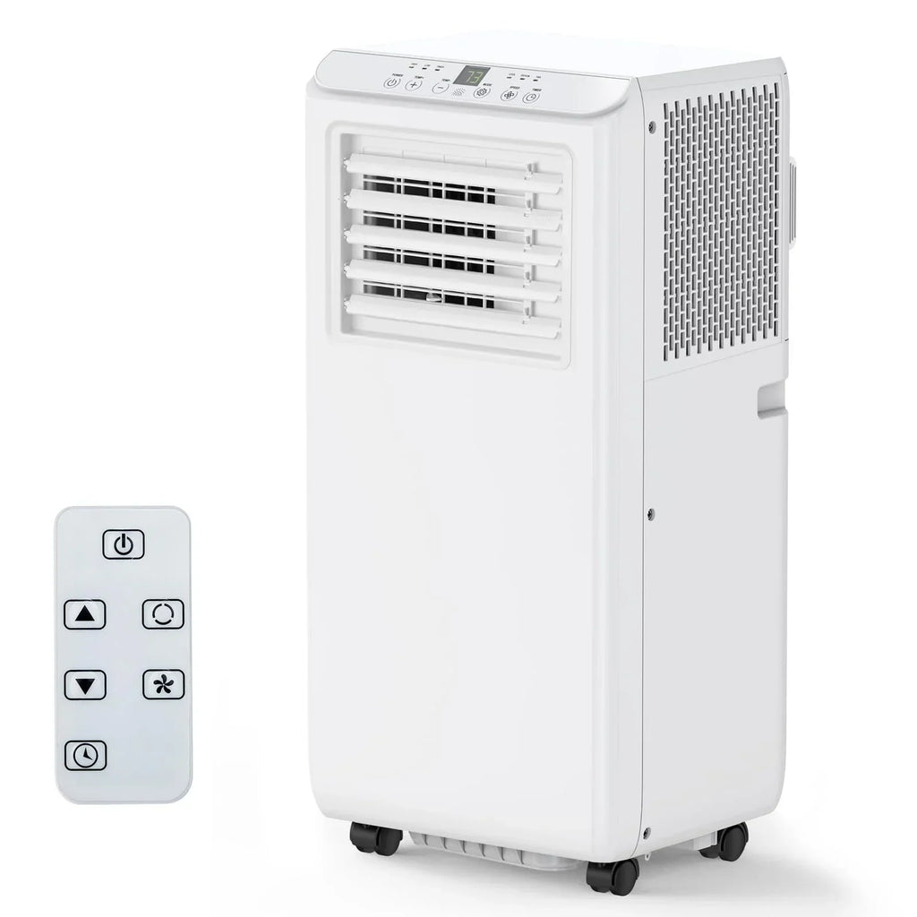 Nouveauté 2026 – Climatiseur portable TROPOW , 8 000 BTU, 3 en 1, rafraîchit jusqu'à 350 pi² (32,5 m²), unité intérieure sur pied avec déshumidificateur, kit fenêtre, blanc