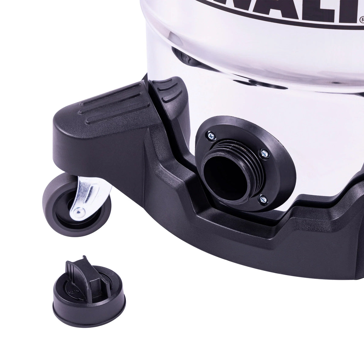 Nouveauté 2026 – Aspirateur eau et poussière DeWalt Stealthsonic silencieux de 8 gallons et 4 HP en acier inoxydable