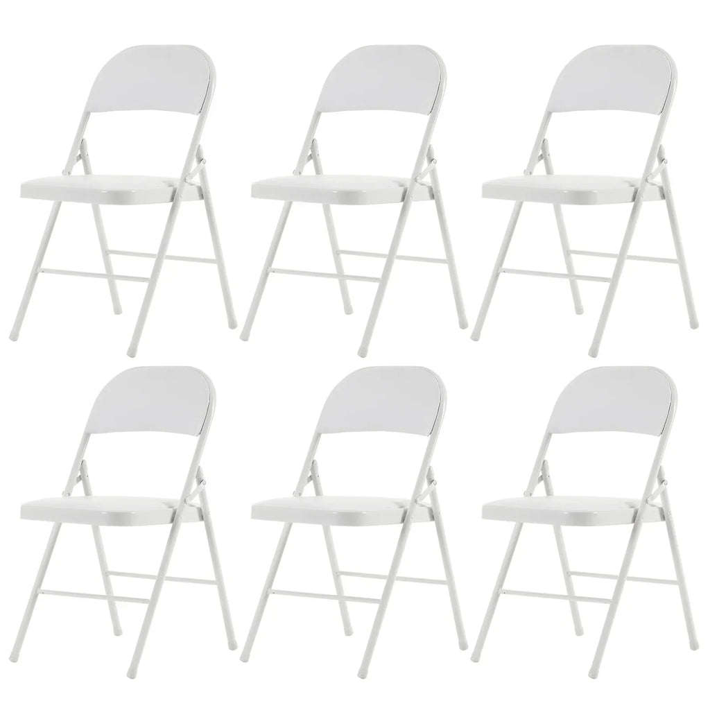 Nouveauté 2026 – Lot de 6 chaises pliantes grises avec assise rembourrée, portables et empilables, pour une utilisation intérieure et extérieure. Structure métallique robuste, idéale pour les événements, bureaux, mariages et fêtes. Capacité de charge