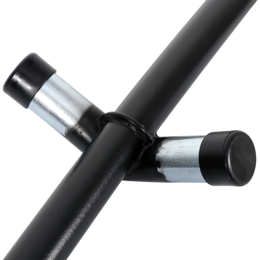 Nouveauté 2026 – Support de hamac double en acier ZenSports , réglable jusqu'à 204 kg (450 lb), 2,74 m (9 pi), avec sac de transport portable, noir