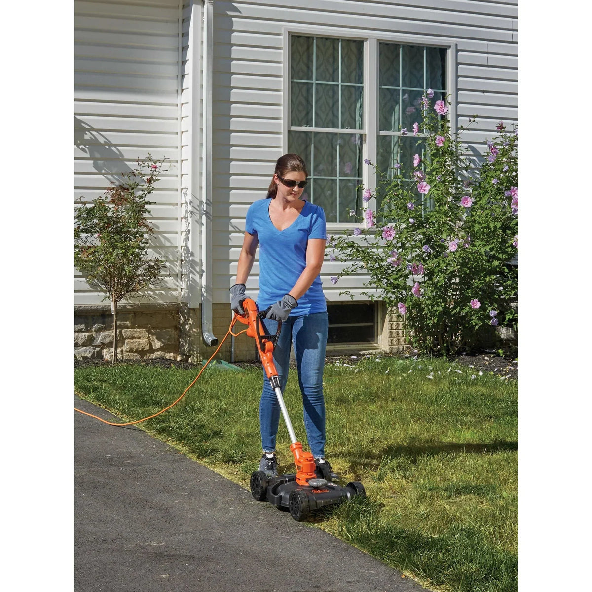 Nouveauté 2026 – Tondeuse à gazon électrique autoportée 3 en 1 BLACK+DECKER (BESTA512CM), neuve