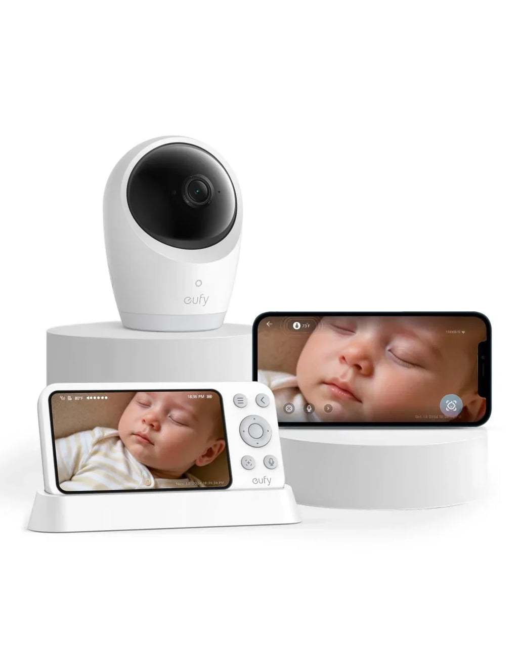 Nouveauté 2026 – Babyphone Eufy E20 avec caméra 2K