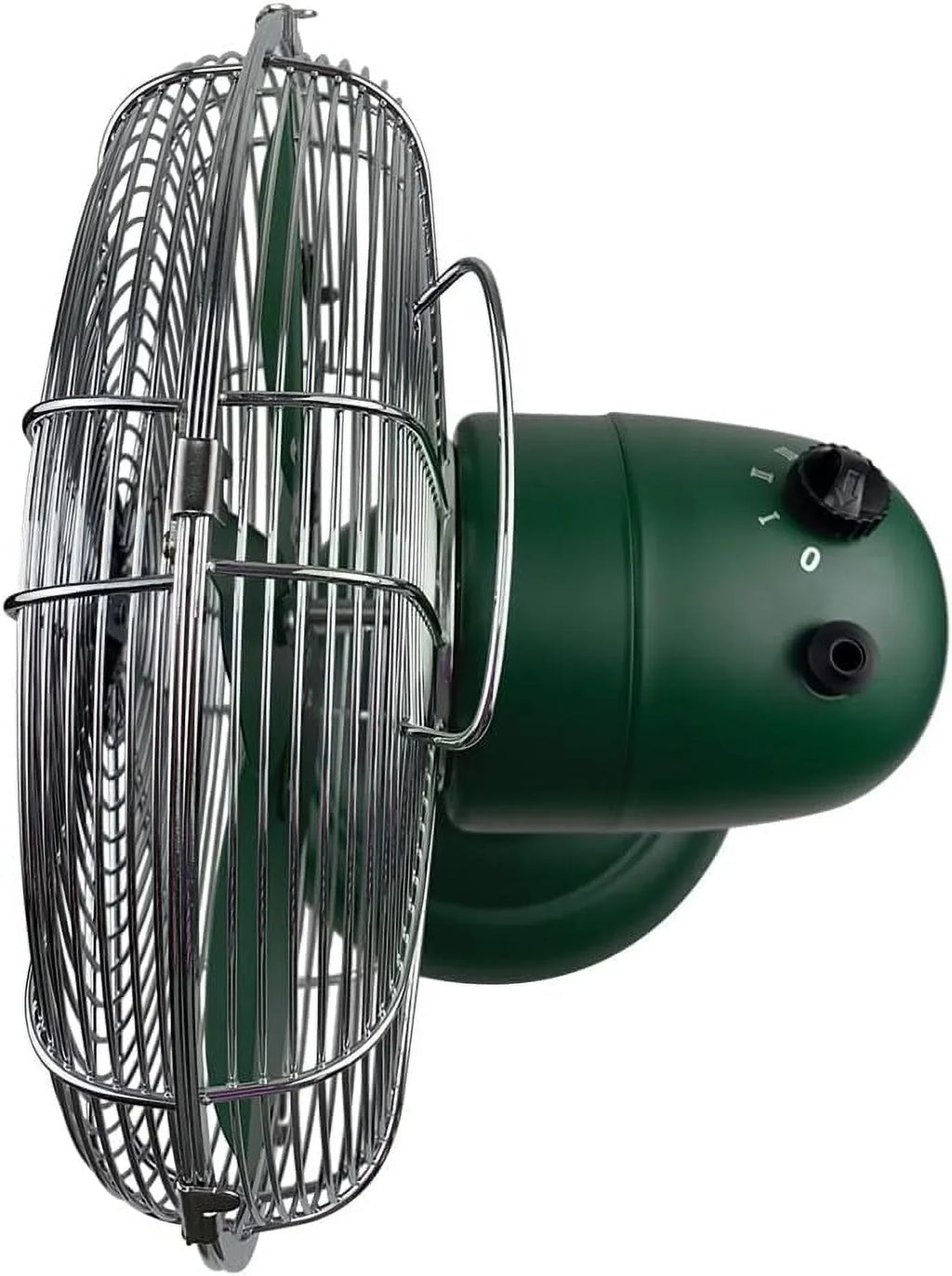 Nouveauté 2026 – Ventilateur de table rétro tout métal Good Housekeeping (92618) avec 3 vitesses, large oscillation et poignée de transport