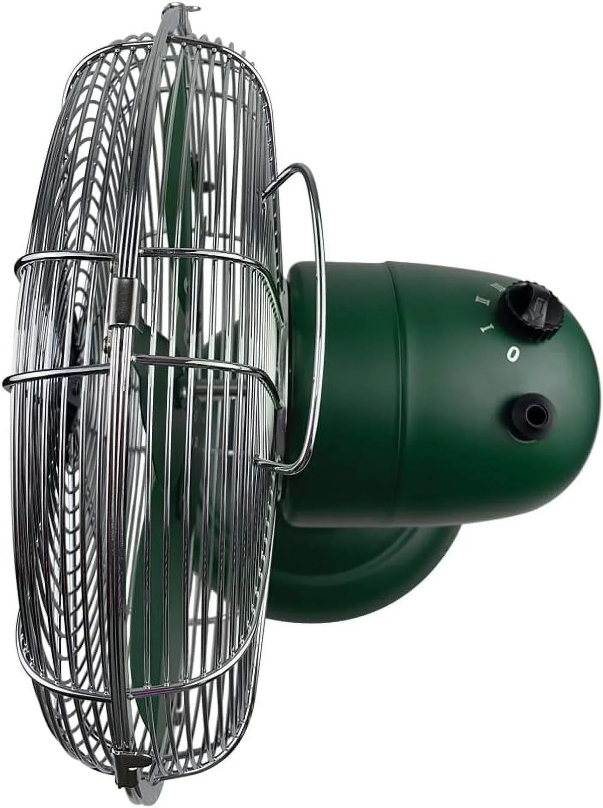 Nouveauté 2026 – Ventilateur de table rétro tout métal Good Housekeeping (92618) avec 3 vitesses, large oscillation et poignée de transport