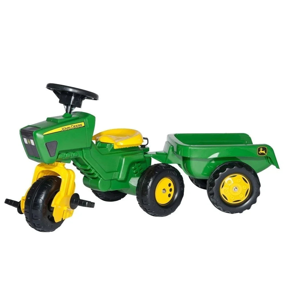 Nouveauté 2026 – Tracteur John Deere 052769 à 3 roues avec remorque, année