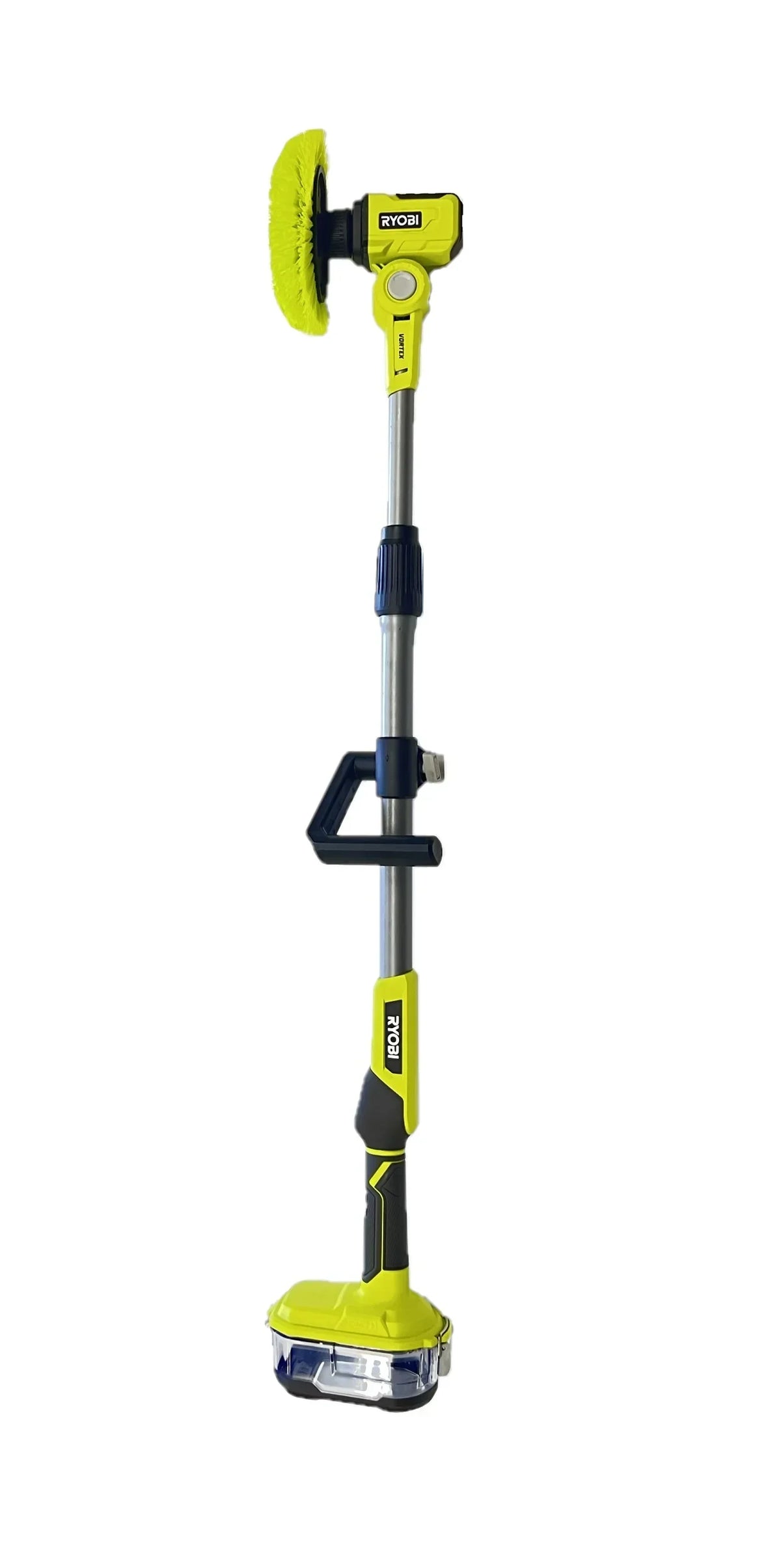 Nouveauté 2026 – Kit de nettoyage électrique télescopique sans fil RYOBI ONE+ 18V P4500 avec batterie et chargeur