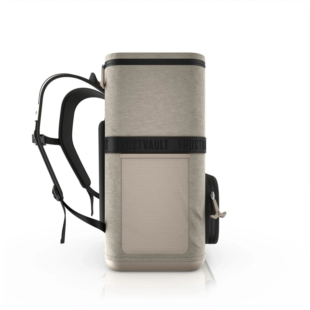 Nouveauté 2026 – Glacière souple Ninja Outdoor FrostVault Go 24 canettes avec zone froide et sèche, bleu bord de lac - FF124NV