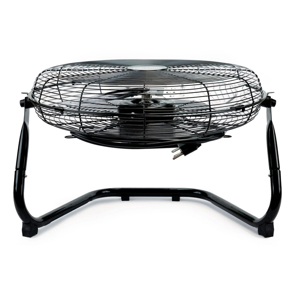 Nouveauté 2026 – Ventilateur de sol industriel haute vitesse Newair 18" , robuste, en métal, inclinaison réglable, 3 vitesses jusqu'à 4012 CFM, interrupteur rotatif