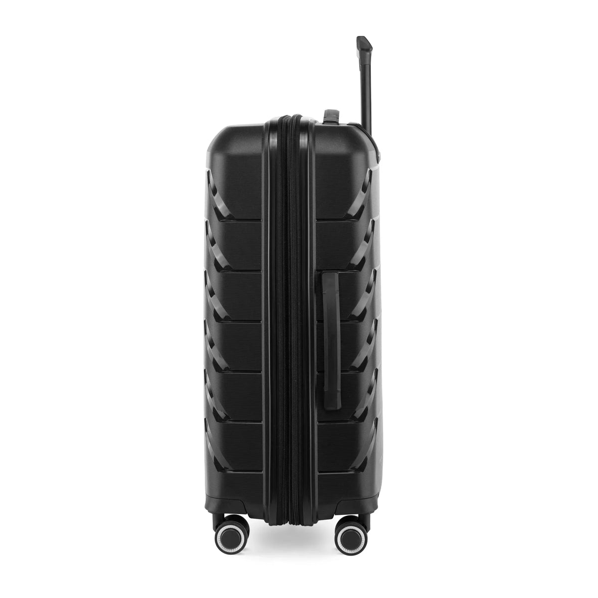 Nouveauté 2026 – Lot de 2) : valise rigide PUR by iFLY 28" noire, format enregistrement, noire