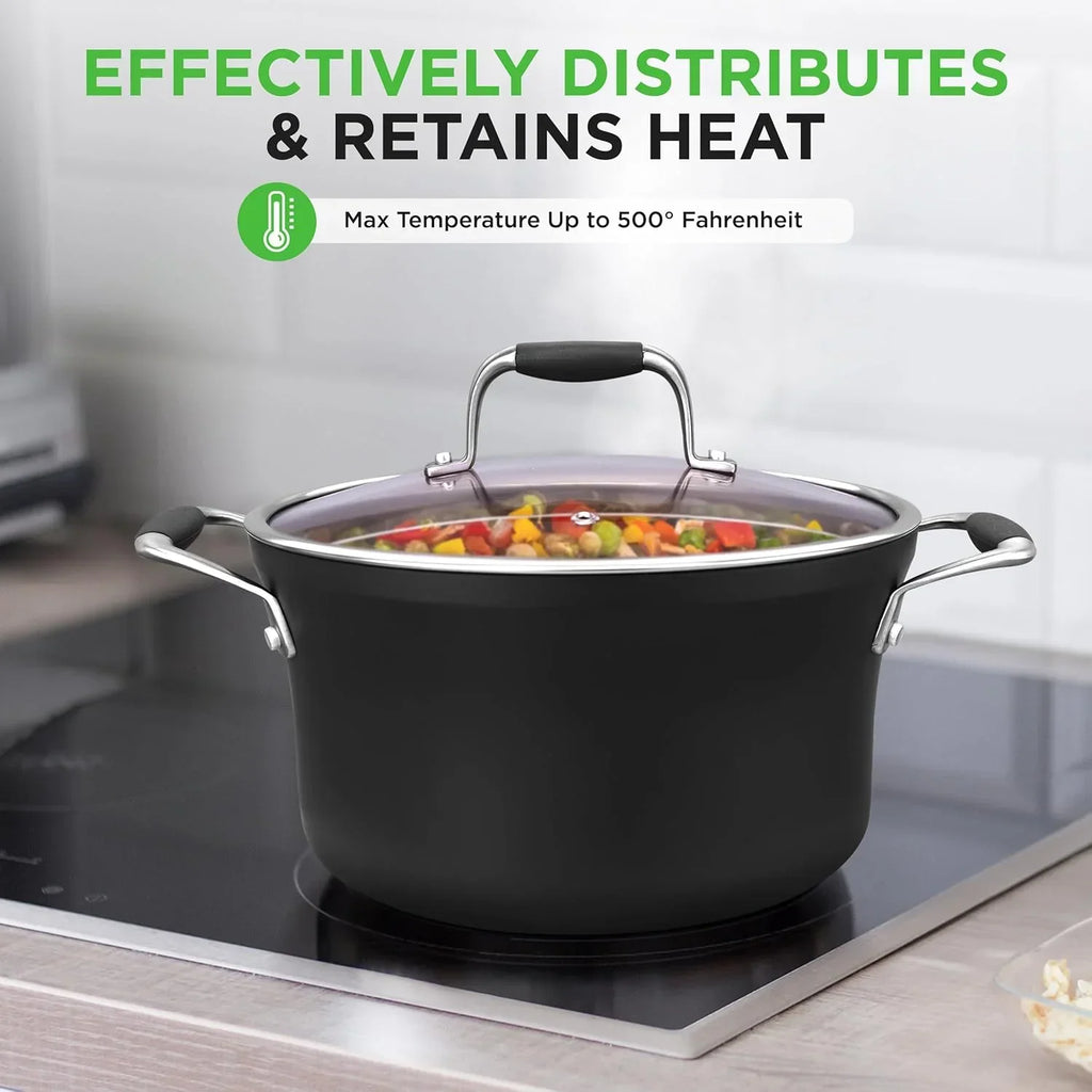 Nouveauté 2026 – Ensemble de cuisine 54 pièces – Ensemble complet de casseroles et poêles en céramique antiadhésive avec ustensiles, moules à pâtisserie et couteaux, compatible gaz, électrique et induction, rose poudré – Indispensables pour la cuisin